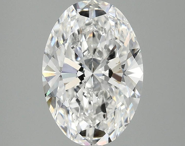 3.08 Carat Oval Shaped Ideal Cut VS2 IGI Certified Lab Grown Diamond