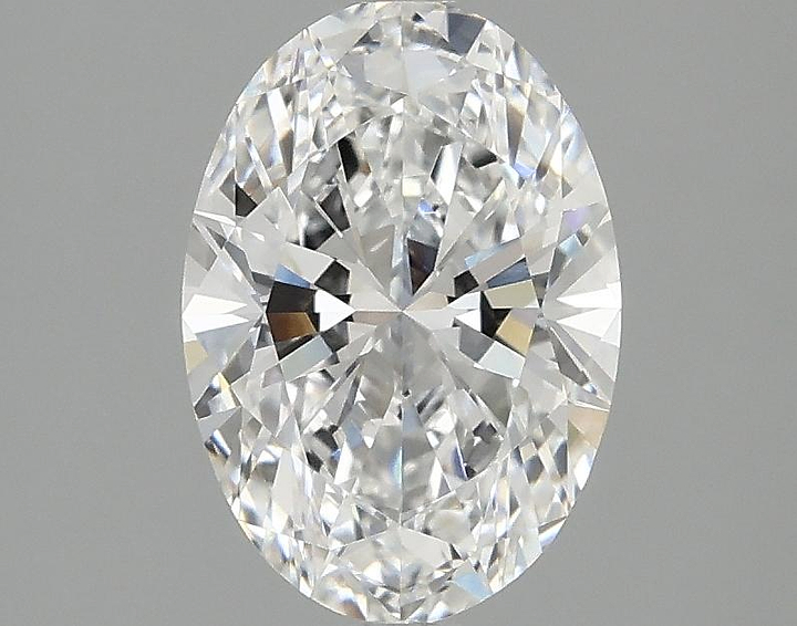 1.57 Carat Oval Shaped Ideal Cut VVS2 GSI Certified Lab Grown Diamond