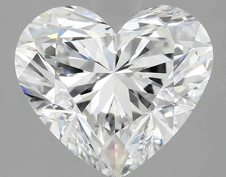 3.07 Carat Heart Shaped Ideal Cut VS1 IGI Certified Lab Grown Diamond
