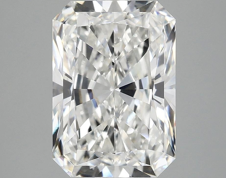 3.08 Carat Radiant Shaped Ideal Cut VS1 IGI Certified Lab Grown Diamond