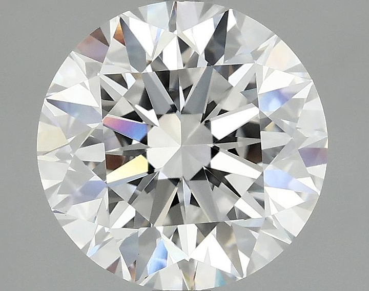 3.07 Carat Round Shaped Excellent Cut VVS2 IGI Certified Lab Grown Diamond