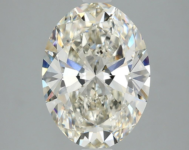 3.08 Carat Oval Shaped Excellent Cut VVS2 IGI Certified Lab Grown Diamond