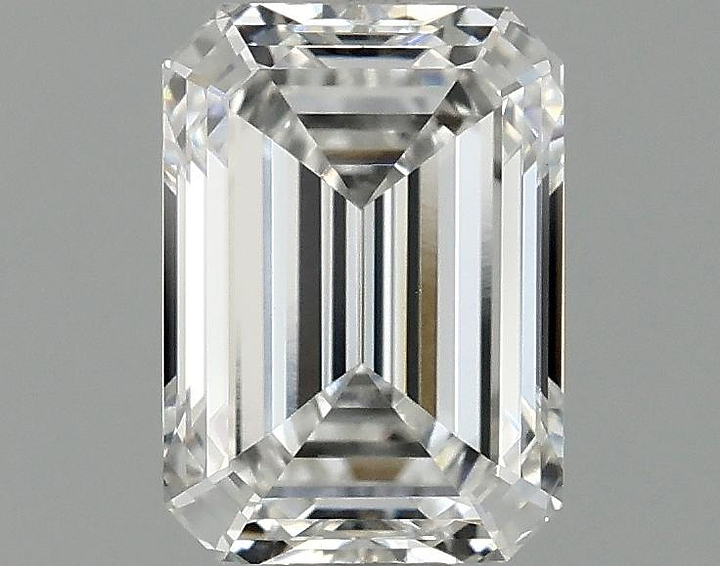 1.09 Carat Emerald Shaped Ideal Cut VVS2 IGI Certified Lab Grown Diamond
