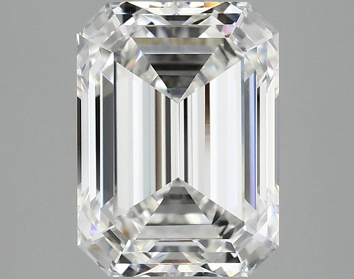3.1 Carat Emerald Shaped Excellent Cut VVS2 IGI Certified Lab Grown Diamond