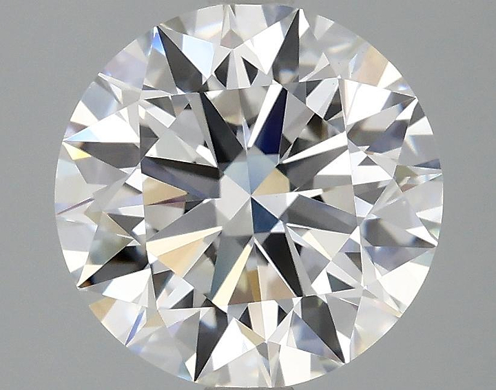 3.09 Carat Round Shaped Ideal Cut VVS2 IGI Certified Lab Grown Diamond