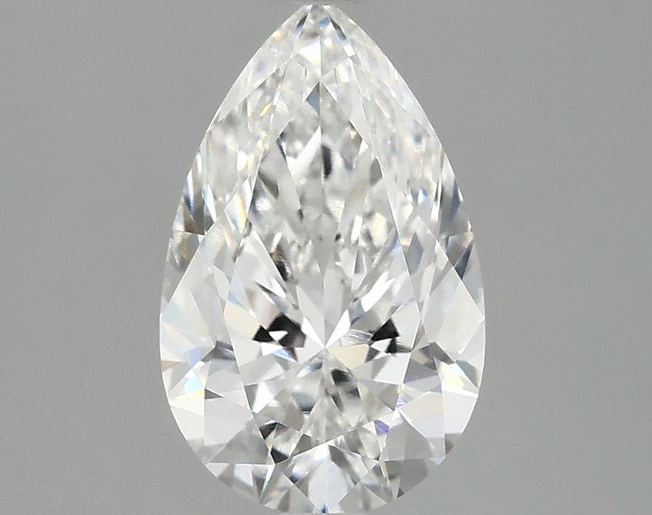2.02 Carat Pear Shaped Ideal Cut VVS2 IGI Certified Lab Grown Diamond
