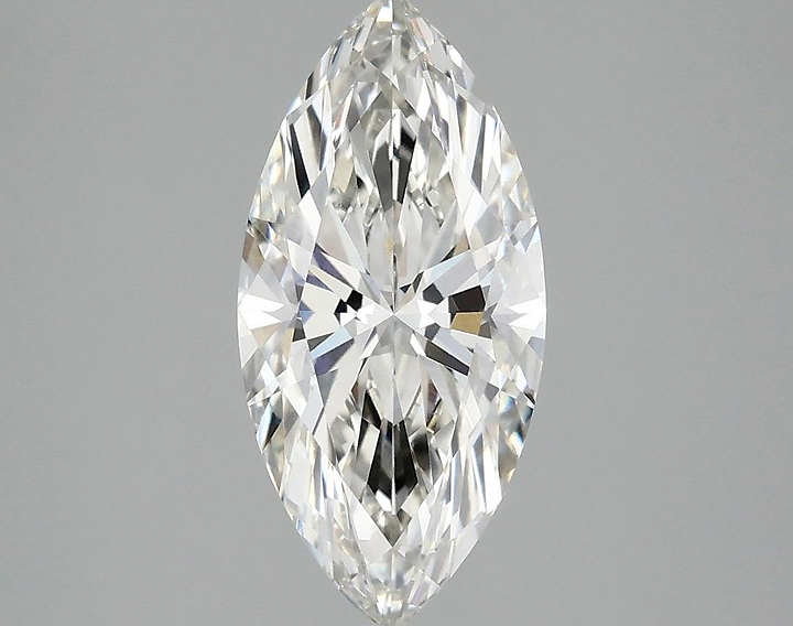 1.87 Carat Marquise Shaped Excellent Cut VVS2 IGI Certified Lab Grown Diamond