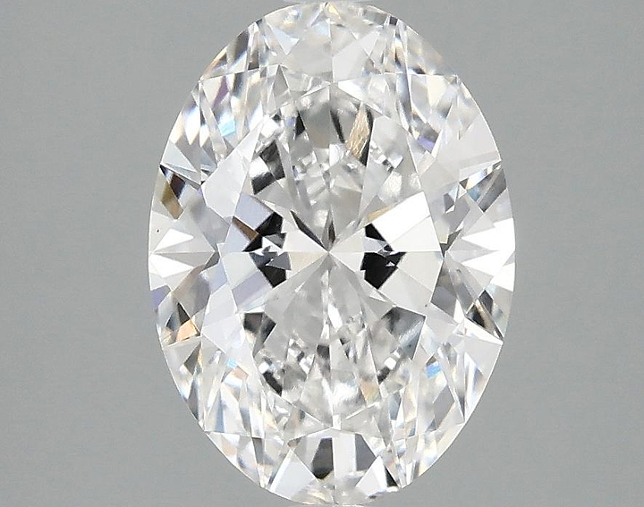 2.1 Carat Oval Shaped Ideal Cut VVS2 IGI Certified Lab Grown Diamond