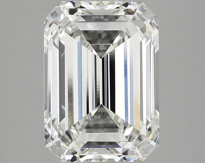 3.1 Carat Emerald Shaped Excellent Cut VVS2 IGI Certified Lab Grown Diamond