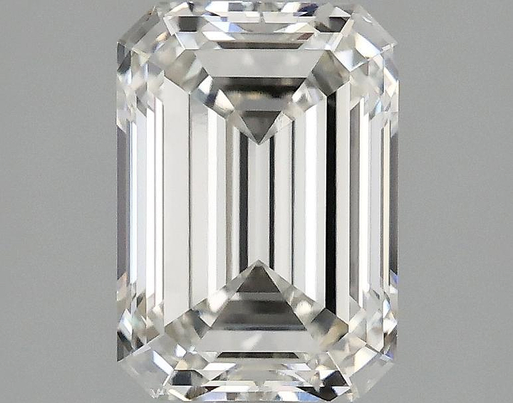 2.07 Carat Emerald Shaped Ideal Cut VVS2 IGI Certified Lab Grown Diamond