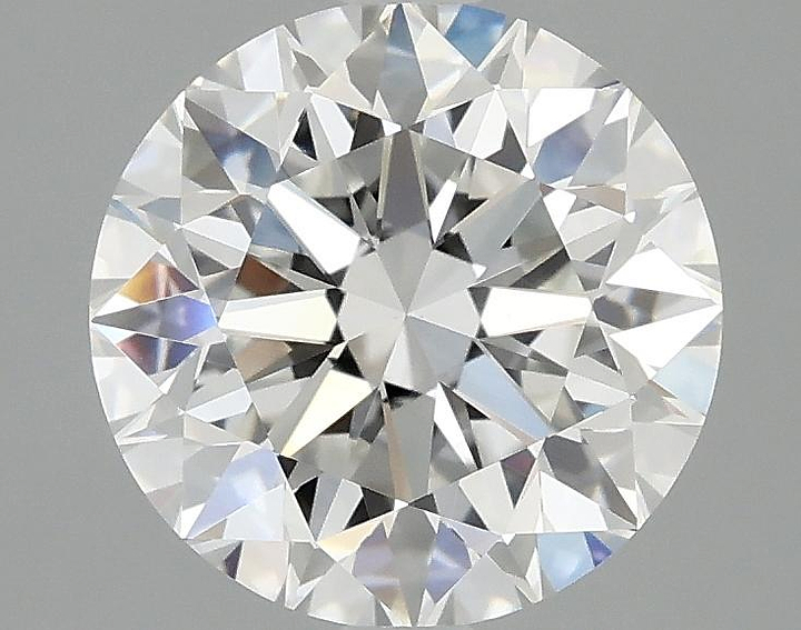 2.55 Carat Round Shaped Excellent Cut VVS2 IGI Certified Lab Grown Diamond