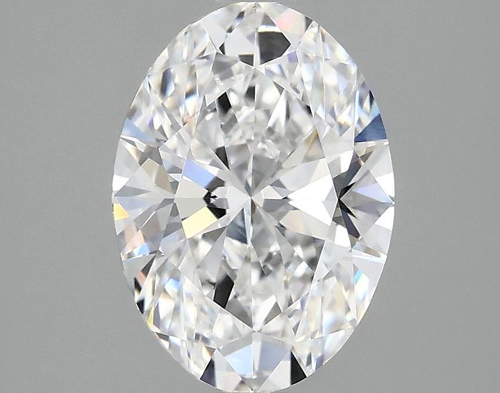 2.08 Carat Oval Shaped Ideal Cut VVS2 IGI Certified Lab Grown Diamond