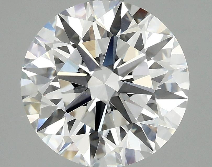 3.07 Carat Round Shaped Ideal Cut VVS2 IGI Certified Lab Grown Diamond