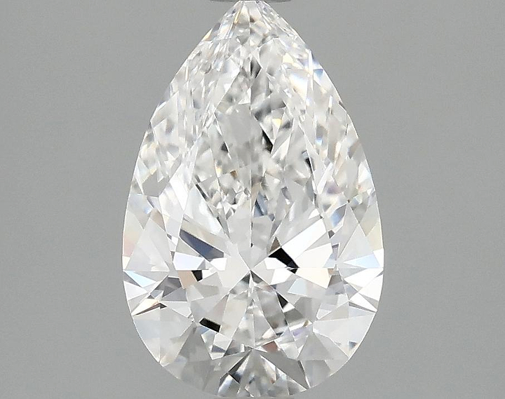 1.42 Carat Pear Shaped Ideal Cut VVS2 IGI Certified Lab Grown Diamond