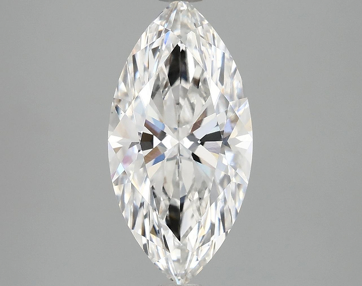 2.58 Carat Marquise Shaped Ideal Cut VVS2 IGI Certified Lab Grown Diamond