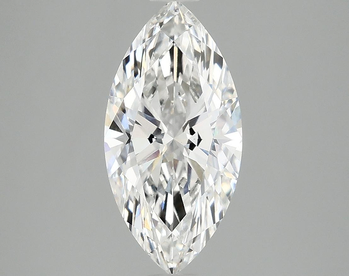 2.02 Carat Marquise Shaped Ideal Cut VVS2 IGI Certified Lab Grown Diamond