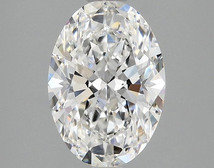 2.02 Carat Oval Shaped Ideal Cut VVS2 IGI Certified Lab Grown Diamond