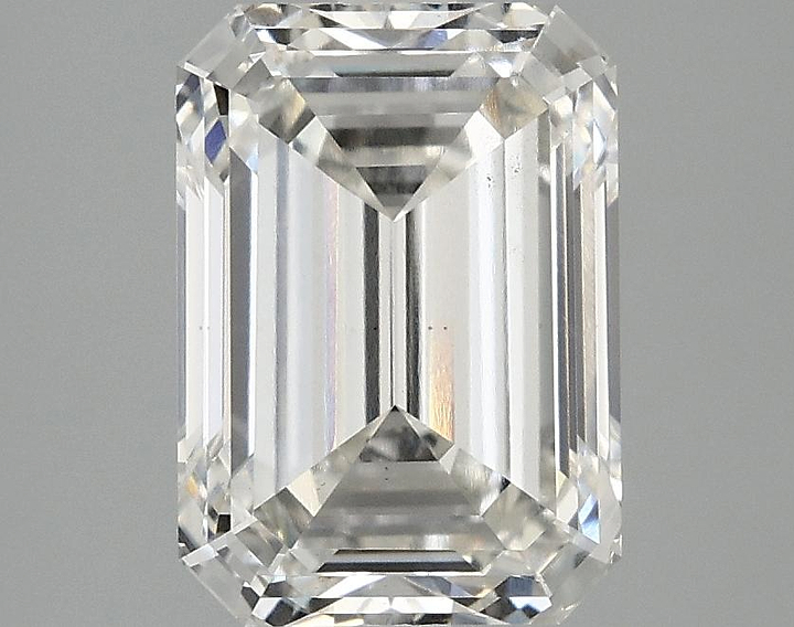 3.07 Carat Emerald Shaped Ideal Cut VS1 IGI Certified Lab Grown Diamond