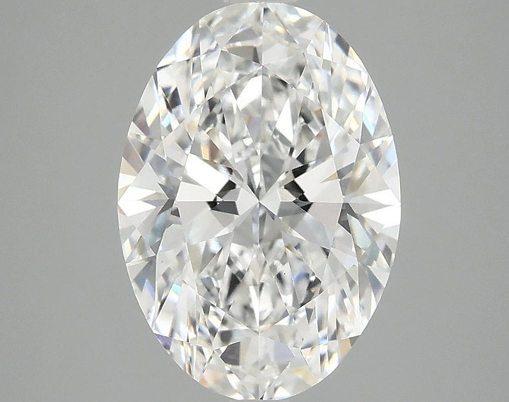 3.1 Carat Oval Shaped Ideal Cut VVS2 IGI Certified Lab Grown Diamond