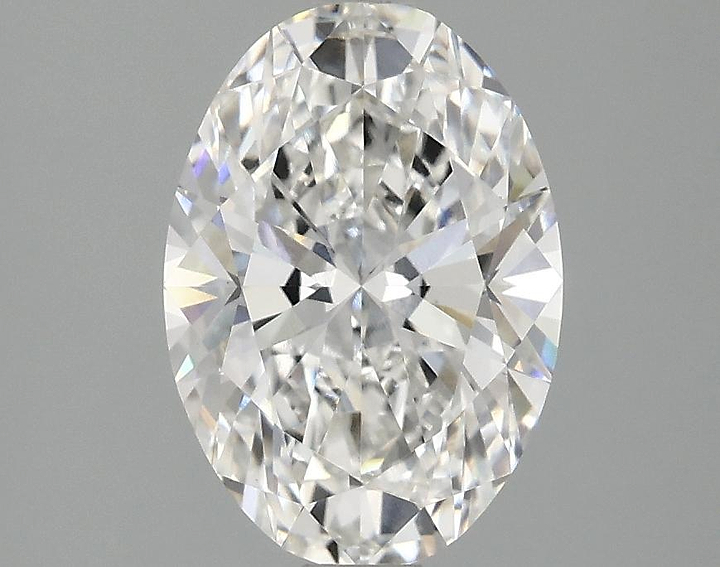 2.03 Carat Oval Shaped Ideal Cut VVS2 IGI Certified Lab Grown Diamond