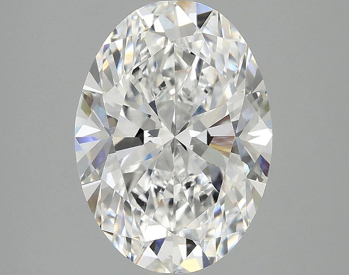 3.06 Carat Oval Shaped Ideal Cut VVS2 IGI Certified Lab Grown Diamond