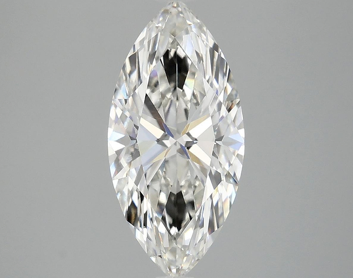 2.06 Carat Marquise Shaped Excellent Cut VVS1 IGI Certified Lab Grown Diamond