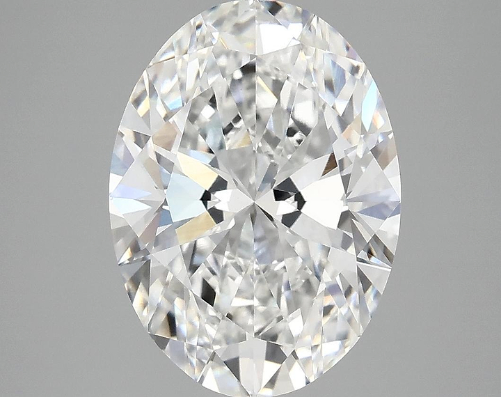 4.09 Carat Oval Shaped Excellent Cut VVS2 IGI Certified Lab Grown Diamond