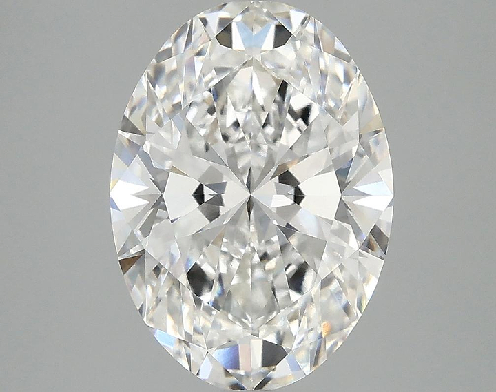 3.06 Carat Oval Shaped Ideal Cut VVS2 IGI Certified Lab Grown Diamond