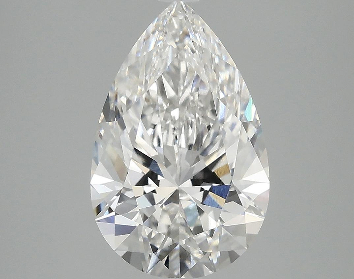 3.02 Carat Pear Shaped Ideal Cut VS1 IGI Certified Lab Grown Diamond
