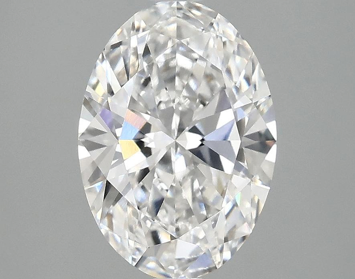 2.05 Carat Oval Shaped Ideal Cut VVS2 IGI Certified Lab Grown Diamond