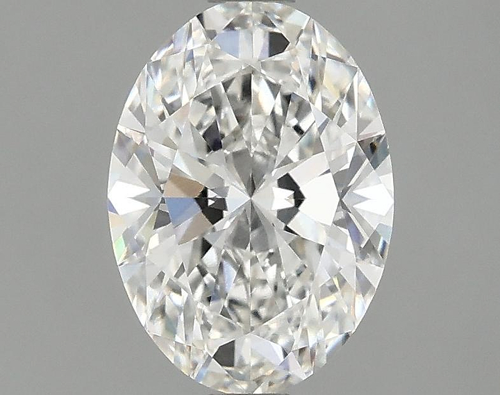 1.54 Carat Oval Shaped Ideal Cut VVS2 IGI Certified Lab Grown Diamond