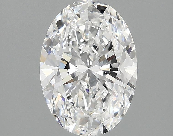 1.47 Carat Oval Shaped Ideal Cut VVS2 IGI Certified Lab Grown Diamond