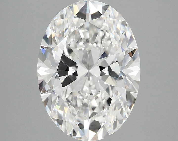3.09 Carat Oval Shaped Excellent Cut VVS2 IGI Certified Lab Grown Diamond
