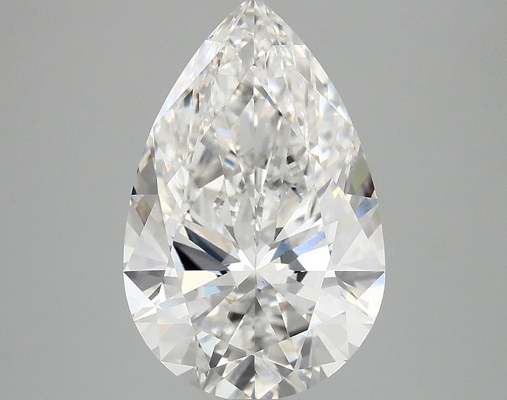 4.03 Carat Pear Shaped Ideal Cut VS1 IGI Certified Lab Grown Diamond