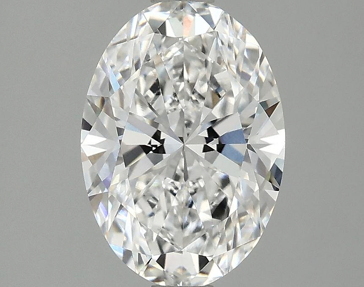 2.03 Carat Oval Shaped Ideal Cut VVS2 IGI Certified Lab Grown Diamond