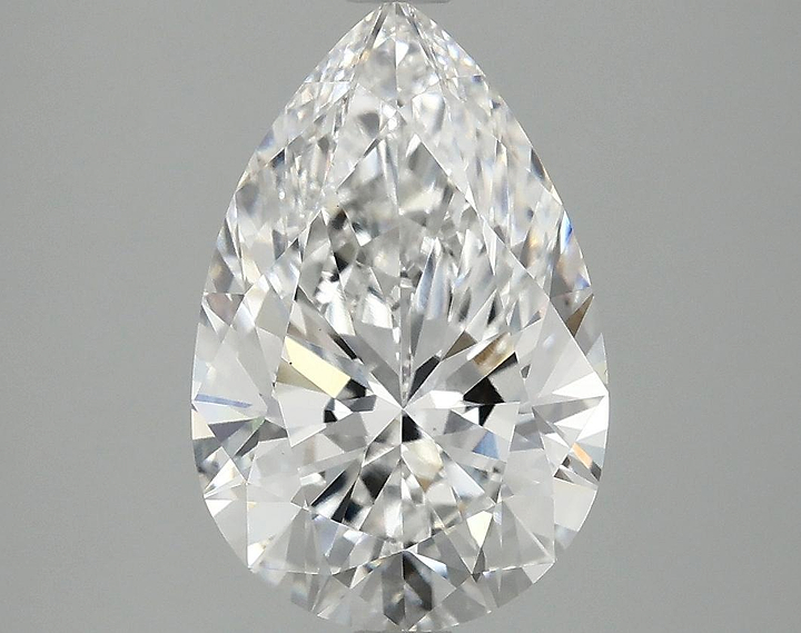 3.05 Carat Pear Shaped Excellent Cut VS1 IGI Certified Lab Grown Diamond