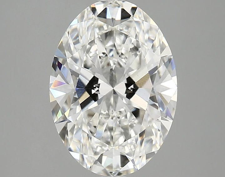 2.59 Carat Oval Shaped Ideal Cut VVS2 IGI Certified Lab Grown Diamond