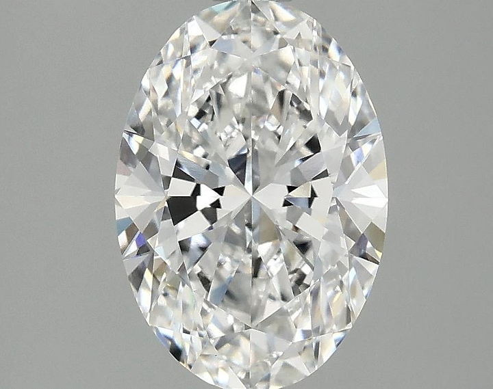 2.05 Carat Oval Shaped Ideal Cut VVS2 IGI Certified Lab Grown Diamond