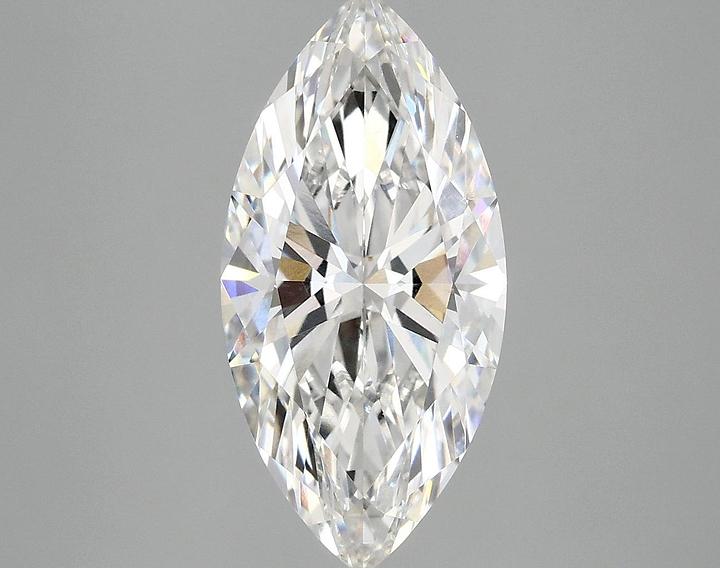 3.09 Carat Marquise Shaped Excellent Cut VS1 IGI Certified Lab Grown Diamond