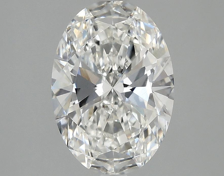 2.0 Carat Oval Shaped Ideal Cut VVS2 IGI Certified Lab Grown Diamond