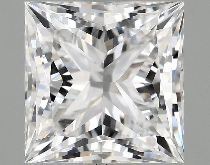 1.59 Carat Princess Shaped Ideal Cut VS1 IGI Certified Lab Grown Diamond