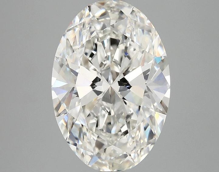 3.87 Carat Oval Shaped Ideal Cut VVS2 IGI Certified Lab Grown Diamond