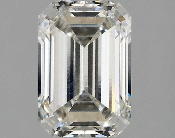2.11 Carat Emerald Shaped Ideal Cut VS1 IGI Certified Lab Grown Diamond