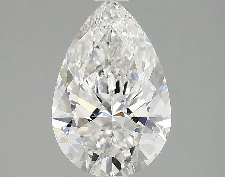 1.54 Carat Pear Shaped Excellent Cut VVS2 IGI Certified Lab Grown Diamond