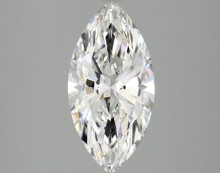 2.08 Carat Marquise Shaped Ideal Cut VVS2 IGI Certified Lab Grown Diamond