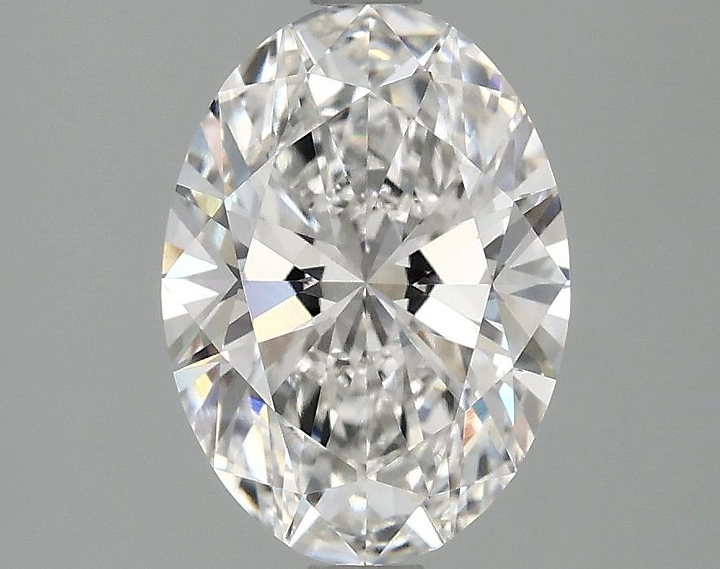 2.09 Carat Oval Shaped Ideal Cut VVS2 IGI Certified Lab Grown Diamond