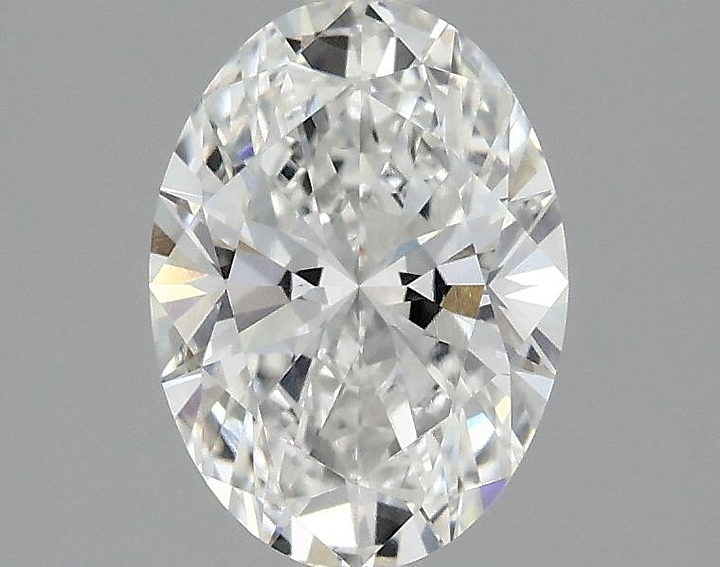 1.54 Carat Oval Shaped Ideal Cut VVS2 IGI Certified Lab Grown Diamond