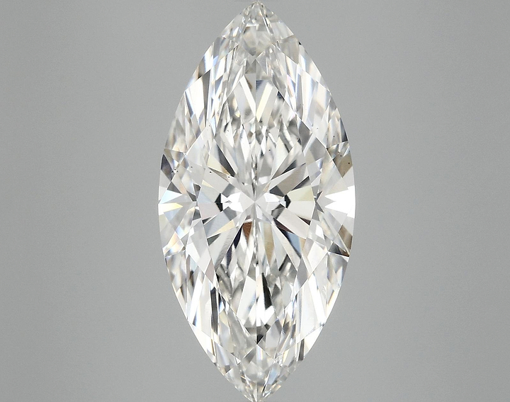 5.1 Carat Marquise Shaped Excellent Cut VS2 GSI Certified Lab Grown Diamond