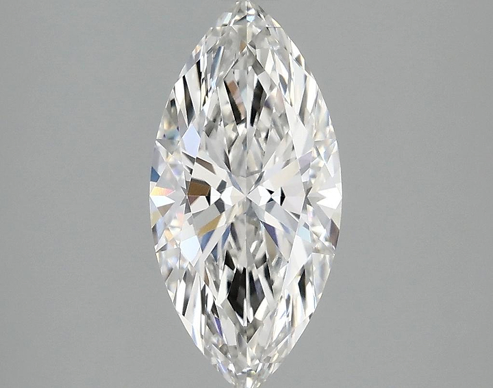 1.51 Carat Marquise Shaped Excellent Cut VVS2 IGI Certified Lab Grown Diamond