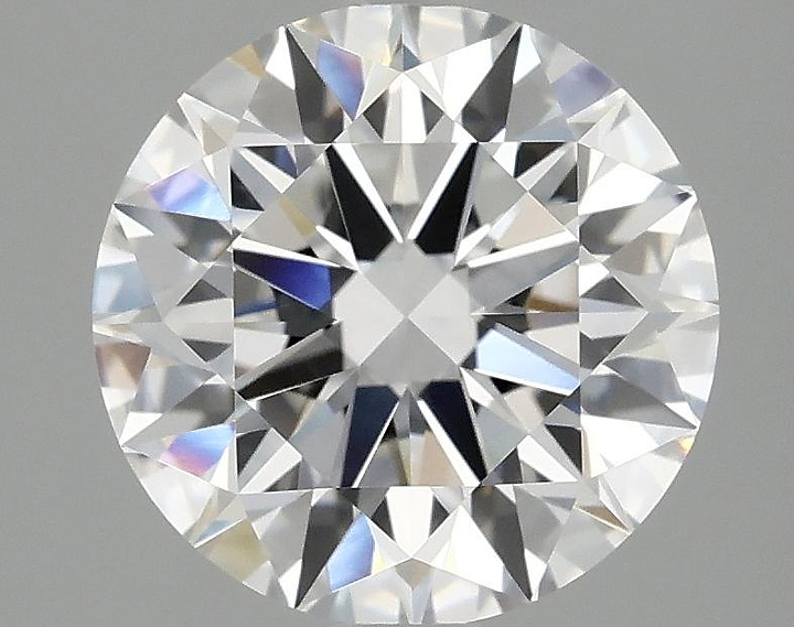 3.03 Carat Round Shaped Ideal Cut VVS2 IGI Certified Lab Grown Diamond